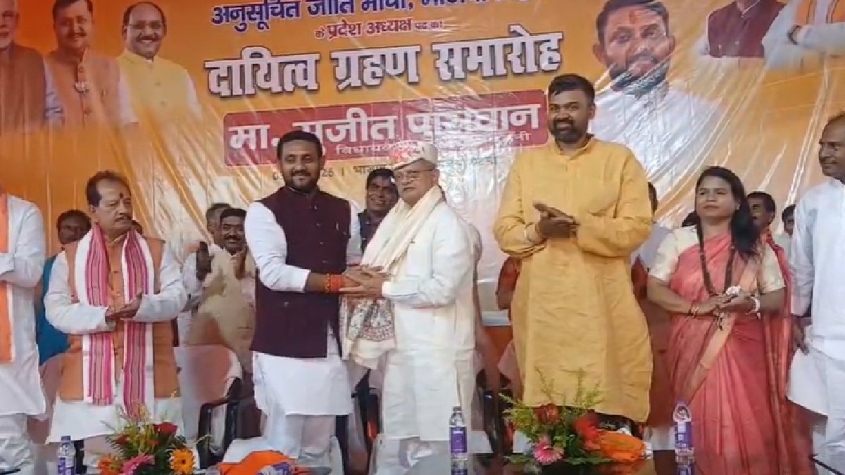 बीजेपी अनुसूचित जाति मोर्चा के प्रदेश अध्यक्ष बने सुजीत पासवान, संभाला पदभार
